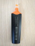 三菱（Uni）USP-200彩色标注笔 划线标记重点笔 考试复习手账可用水性记号笔 透视尖 橙色 1支装 实拍图