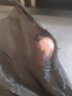 威登羊夹棉连帽呢子外套男中长款毛呢夹克大衣男秋冬季加厚黑色衣服男装 夹克+黑高领毛衣+黑加绒西裤【三 XL (170) 135-165斤 实拍图