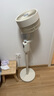 西屋【风扇踏青放价】空气循环扇家用电风扇轻音低噪节能自动摇头立式智能遥控定时落地扇对流涡轮扇 米白色+【12挡风+香薰+负离子+语音+装饰灯】 实拍图