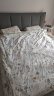 安睡宝（SOMERELLE）ins春夏纯棉床上四件套100%全棉裸睡被套床单双人床笠用品被罩三 东篱桔梗(精梳全棉柔软亲肤) 床笠款1.8m床适用-被套200*230cm 晒单实拍图