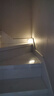 启梵无线智能人体感应灯家用过道LED小夜灯自动声控楼梯壁灯充电旋转 2个基础充电款-86mm人体感应暖光 实拍图