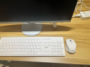 AOC美人鱼734Pro 23.8英寸高清办公网课学习台式一体机电脑(12代i5-12450H 16G 512G 双频WiFi6  )白 实拍图