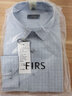 杉杉（Firs）长袖衬衫男士高端品牌格子休闲衬衣春季高档时尚条纹衬衫 0901-305长袖 42 实拍图