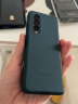 三星（SAMSUNG）Galaxy Z Fold3 5G原装硅胶手机壳 折叠屏保护壳 适配w22 绿色 实拍图