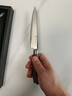 拓（TUOBITUO）墨鱼水果刀德国钢削皮刀具瓜果万用刀料理刀切肉切片刀多功能小刀 墨鱼万用刀 实拍图