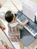俏娃宝贝（QIAO WA BAO BEI）电子琴儿童钢琴玩具男女孩3-6岁宝宝话筒61键女童2周岁生日礼物 晒单实拍图