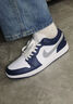 耐克NIKE缓震篮球鞋男乔丹AJ1 JORDAN1运动鞋 553558-141白蓝42.5 实拍图