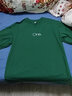 Foss Phil短袖t恤男士潮流刺绣宽松夏季薄款体恤半袖休闲打底衫男装 KXP-TP085墨绿 L 【推荐110-130斤】 实拍图