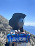 骆驼（CAMEL）【baby同款】渔夫帽夏薄款大头围防晒遮阳太阳帽子大帽檐遮脸帽 【UPF50+轻量防晒】深灰，2115-1 均码 实拍图