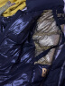 高梵黑金鹅绒服先锋3.0八格2023年新款男女同款羽绒服长款冬季厚外套 黑色 S 晒单实拍图