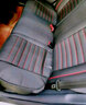 翰静2025新款汽车坐垫全包围四季通用皮座垫五座小车免拆汽车座套适于 黑白色 标致301 307 308S 3008 5008 实拍图