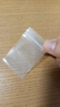 中锦食品自封袋透明密封袋封口袋塑封分装小号大号加厚pe收纳保鲜包装 4x6cm【0号】 20丝白边【加厚厚度】100只 实拍图