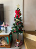 绿之源圣诞树 1.5米树彩灯装饰挂件场景布置豪华加密型 送100个配件 实拍图