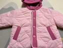 嘟嘟家儿童棉服冬装宝宝加厚棉衣男童上衣连帽女童棉袄冬季小童童装外套 粉色 100 实拍图
