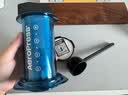 爱乐压（AEROPRESS）透明版便携式咖啡机 高颜值手压咖啡壶浓缩冷萃冰美式手冲壶家用 清冽蓝clear咖啡机（含50张滤纸） 实拍图