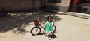 飞鸽98%装儿童自行车2-4-6-8岁男女宝宝单车脚踏车小孩单车自行车 橄榄绿【黑胎】骑行礼包 18寸（适合身高120-135cm） 晒单实拍图