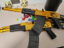 雷朗 儿童玩具枪黄金AKM软弹枪ak47突击步抢抛壳男孩生日六一儿童节礼物 实拍图
