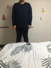 恒源祥【大码保暖内衣】男加绒加厚中老年加肥加大秋衣秋裤套装秋冬 实拍图