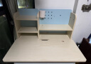 京东京造 儿童学习桌椅 实木学习桌 儿童书桌椅套装 写字桌90cm小户型蓝 晒单实拍图