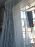 合武吊顶蚊帐特加密圆顶公主宫廷落地帐纱家用1.5米床宿舍上铺免安装 蓝色16眼特加密网孔 其它 实拍图