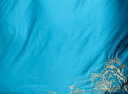 罗莱家纺纯棉床上四件套60支长绒棉床品套件被罩 蓝 1.8米床220*250 实拍图