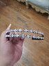 芭根草发箍韩国简约镶钻仿水晶发卡双层齿头箍防滑女士发夹洗脸头饰发饰 香槟色 实拍图
