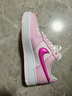 耐克NIKE板鞋女空军一号AF1 AIR FORCE 1运动鞋HM3696-661粉38.5 实拍图