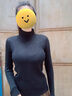 MOXTOC保暖内衣一体绒加绒秋衣女加厚修身冬天内搭套头针织衫保暖打底衫 咖啡色 【加厚一体绒】 L （建议105~120斤） 实拍图