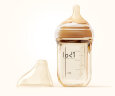 乐迪（lodi）奶瓶新生婴儿宽口径PPSU大宝宝仿母乳仿胀气多功能奶瓶 【双排气】 240ml /0-3个月/可可棕 实拍图