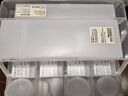 MUJI 聚丙烯小物盒 收纳盒 首饰包 耳钉 耳环 戒指 珠宝 收纳 M 半透明 6.4*5.2*2cm 实拍图