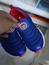 巴布豆（BOBDOG）毛毛虫童鞋秋冬季男童软底休闲鞋儿童运动鞋女 宝蓝 33 适合脚长19.9cm 实拍图