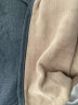 南极人保暖内衣男士加厚加绒圆领中老年防寒加大码秋衣秋裤保暖套装 深灰(超柔版) L (85-108斤) 实拍图