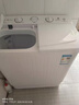 YANGZI扬子集团洗衣机半自动家用宿舍出租房大容量双桶双缸波轮内衣儿童小型迷你甩干脱水家用 11公斤强劲电机-双人款 实拍图