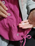 可茵（Keyin） 休闲裤女棉麻女装2025年女夏装新款套装气质修身小个子裤子夏天 玫红 M 建议100斤以下 实拍图