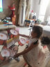 俏娃宝贝（QIAO WA BAO BEI） 儿童玩具架子鼓初学者爵士鼓音乐玩具打击乐器男宝宝男孩礼物 初学7鼓2镲+大地鼓三档升降 粉 实拍图