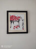 春天十字绣 水墨樱桃线绣新款齐白石中国风小幅十字绣名画手工刺绣 4股线埃及长绒棉6419尺寸37*49cm 实拍图