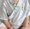 贝肽斯婴儿衣服夏季薄款连体衣短袖竹棉纱布新生婴儿哈衣爬服 太空旅行【50s竹棉 柔滑升级】 80cm 实拍图