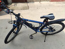 凤凰（Phoenix） 自行车山地车男女单车中小学生少年成人运动越野赛车旅行车变速 26寸蓝色辐条轮/碳钢车架 24速顶配 实拍图
