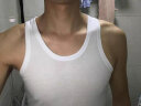 浪莎（LangSha）男士背心纯棉中青年男休闲沙滩背心工字型修身运动汗衫单件 灰色单件男背心 L170/95 实拍图