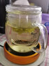 全度（Quandu）玻璃茶杯茶具办公杯喝茶杯绿茶杯带过滤内胆泡茶杯玻璃水杯子 【建议搭配款】旋钮款恒温宝 实拍图