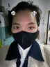 初医生（Dr.chu）医用外科口罩 成人男士女士儿童3D口罩医用级立体独立包装春夏适用时尚风格 成人M号 【黑色30枚】独立装 实拍图