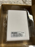 纽曼（Newsmy）1TB 移动硬盘 星云塑胶系列 USB3.0 2.5英寸 皓月白112M/S 海量存储 实拍图
