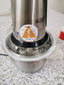 金强华捣蒜器电动蒜泥器绞肉机家用磨辣椒机绞馅机碎肉机蒜蓉蒜头搅碎搅蒜打蒜机商用 3升3速【304】2组刀头+刮刀 +打蛋器+防滑垫 实拍图