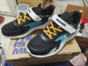 乔丹童鞋QIAODAN儿童运动鞋2025春秋款魔术贴网面男童鞋中大童跑步鞋 黑色/暮秋黄【舒适密网】 41 码 实拍图