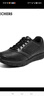 斯凯奇（Skechers）父亲节礼物|男鞋夏季商务休闲皮鞋流行正装鞋软底缓震舒皮鞋 黑色/BLK 43 实拍图