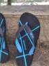 回力人字拖鞋男夏季新款时尚夹脚凉拖鞋室外休闲防滑沙滩鞋潮 黑蓝色 39 实拍图