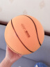 哈哈球奥特曼儿童玩具球静声音篮球足球室内拍拍球3-6岁亲子5号篮球 实拍图