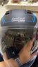坦克摩托车头盔3C四分之三盔T536四季防风B.Duck电动车安全帽男女 亚黑幻界【颜值】【彩色镜片+透明镜片】 XXL（建议头围60-62cm） 实拍图