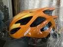 捷安特（GIANT）G833自行车骑行头盔公路防护安全头帽健身骑行装备/新老随机发 哑渐变黄 M 54-58cm 实拍图