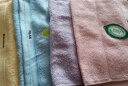 洁丽雅 儿童毛巾4条装A类小毛巾宝宝家用纯棉可爱吸水吸汗绣花童巾 实拍图